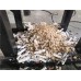 DS300 double shaft single motor type shredder 