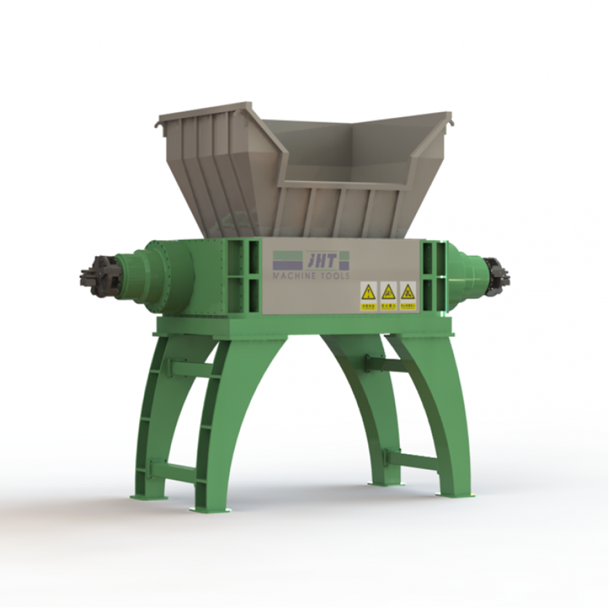 Universal Shredder Machine for Solid Metal, Plastic, Rubber and Wood Solid Waste Recycling