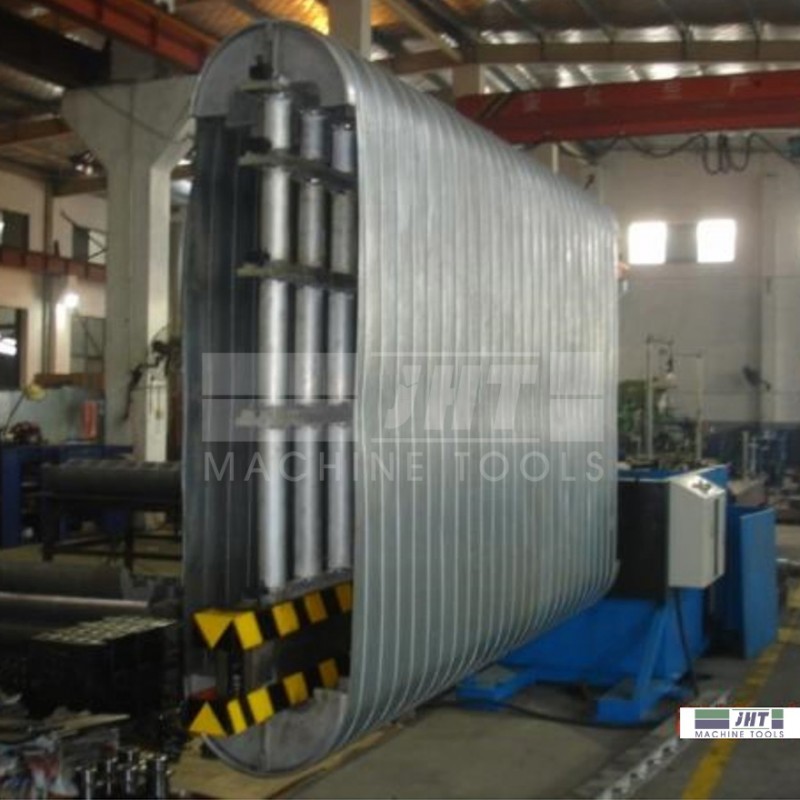 Oval Duct Riser HVAC Flat Oval Shape Spiral Pipe Ellipse Duct Forming Machine Round Air ...