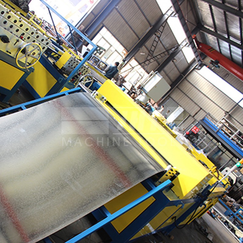 U Shape Auto Duct Line 5 PLC Mitsubishi System CNC Autofold Automated ...